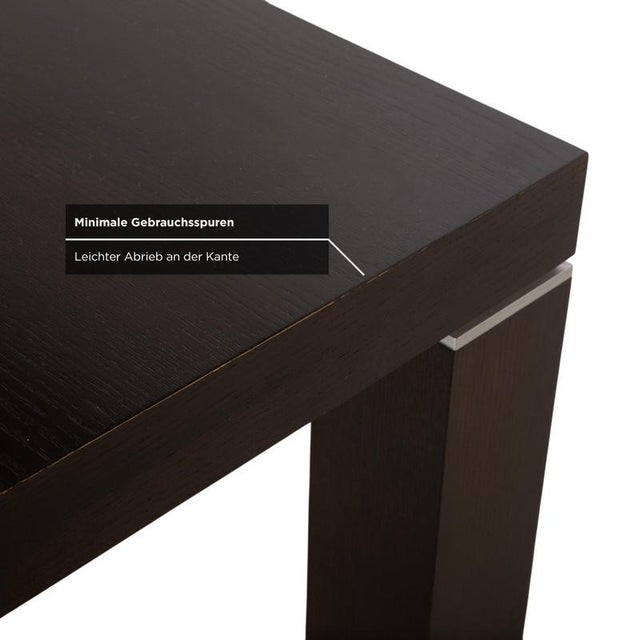 Wooden Dining Table in Dark Brown from Hülsta For Sale - Image 6 of 10