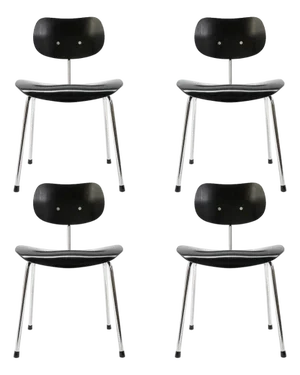 Dining Chairs by Egon Eiermann for Wilde & Spieth