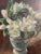 Galetti, Flowers, 20th Century, Oil Painting on Panel, Framed For Sale - Image 6 of 9