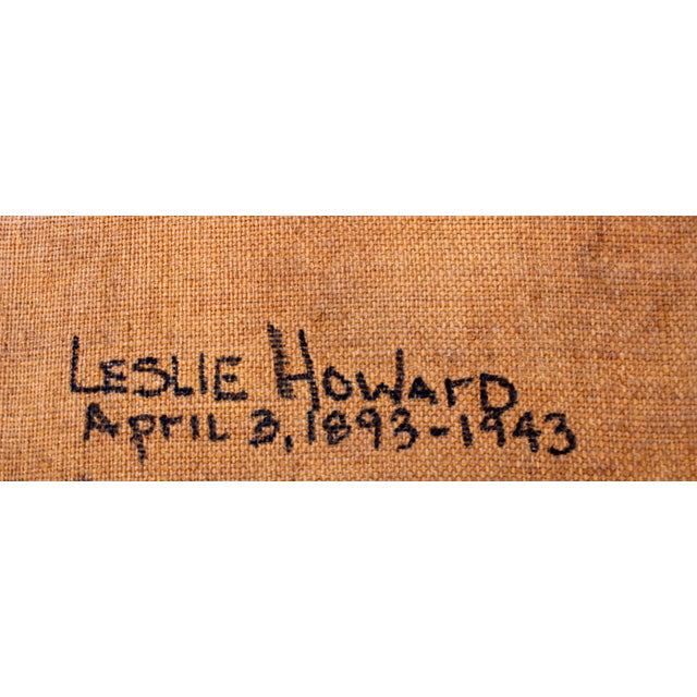 1940s 1940s Portrait of Leslie Howard Dressed as Ashley Wilkes For Sale - Image 5 of 5