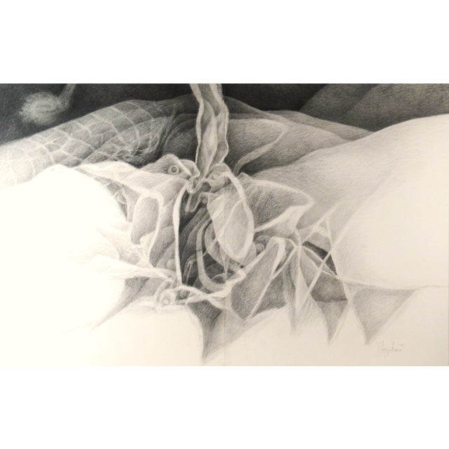 This artwork "Untitled IV" 1993 is a large graphite drawing on two sheets of paper by Japanese/American artist Tadashi...