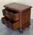 Late 19th Century Pair French Solid Walnut Night Stands with two drawers For Sale - Image 9 of 18