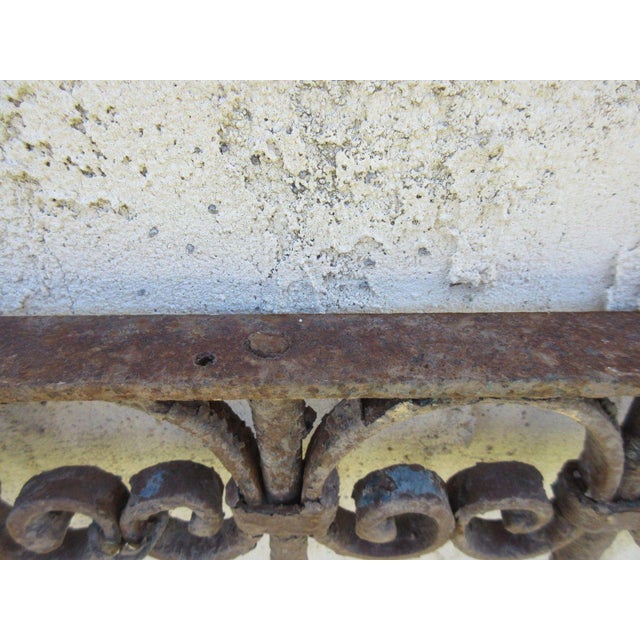 Antique Victorian Iron Gate Architectural Element For Sale In Philadelphia - Image 6 of 6