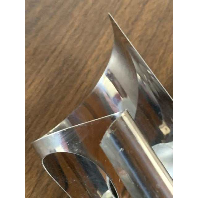 Vintage Chrome Wall Sconces, 1970s, Set of 2 For Sale - Image 11 of 14