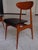 Mid-Century Dining Chairs in Rosewood and Black Faux Leather, 1960s, Set of 6 For Sale - Image 13 of 17