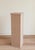 The Greta Pedestal has that sun warmed, just brought back from somewhere feeling, natural in material and rich in texture....