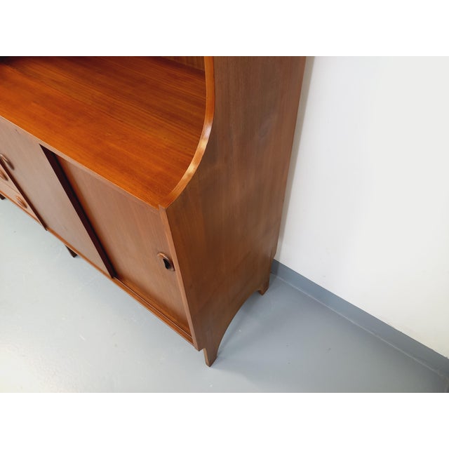 Vintage Scandinavian 3-Part Teak Bookcase Storage Unit, 1960s For Sale - Image 16 of 18