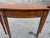 Vintage Hepplewhite Style Mahogany and Burled Wood Inlaid Console Table For Sale - Image 10 of 17