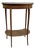 A Vintage French Style Kidney Bean Shaped Two-Tier Occasional Side Table For Sale