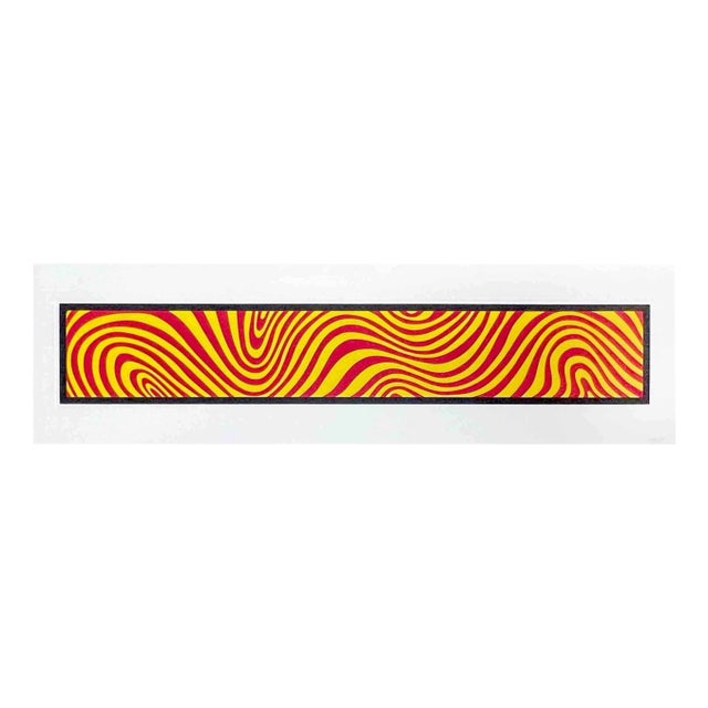 Sol LeWitt, Wavy Irregular Bands, Etching, 1996 For Sale