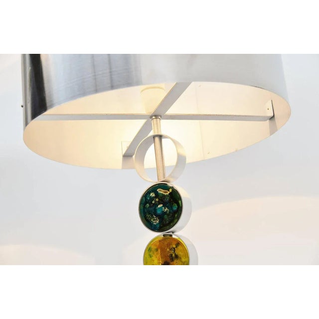 Gold Table Lamps from Raak, Holland, 1972, Set of 2 For Sale - Image 8 of 11