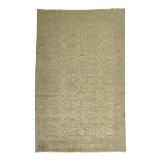Early 21st Century Neutral Color Turkish Sivas Carpet - 6'5" x 9'5" For Sale