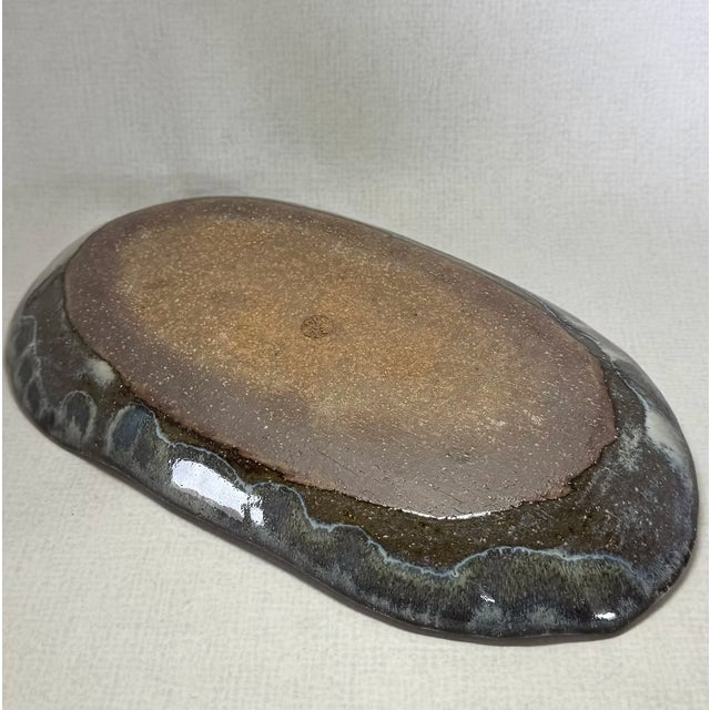 Early 21st Century Oval Plates by Seigan Yamane, Set of 2 For Sale - Image 5 of 7