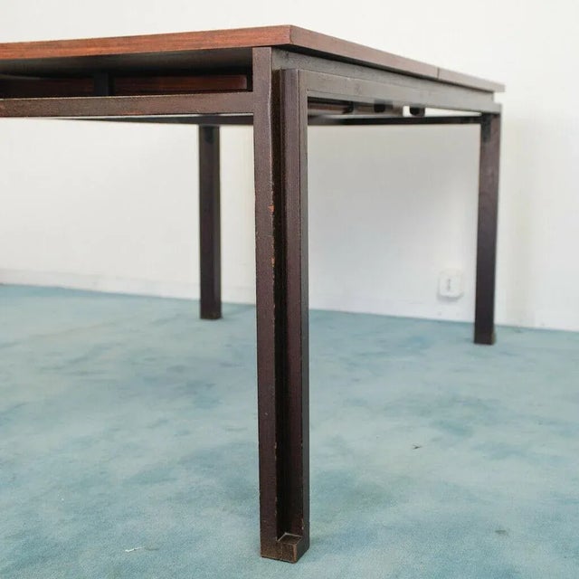 Wood Dining Table by Angelo Mangiarotti, 1960s For Sale - Image 7 of 8