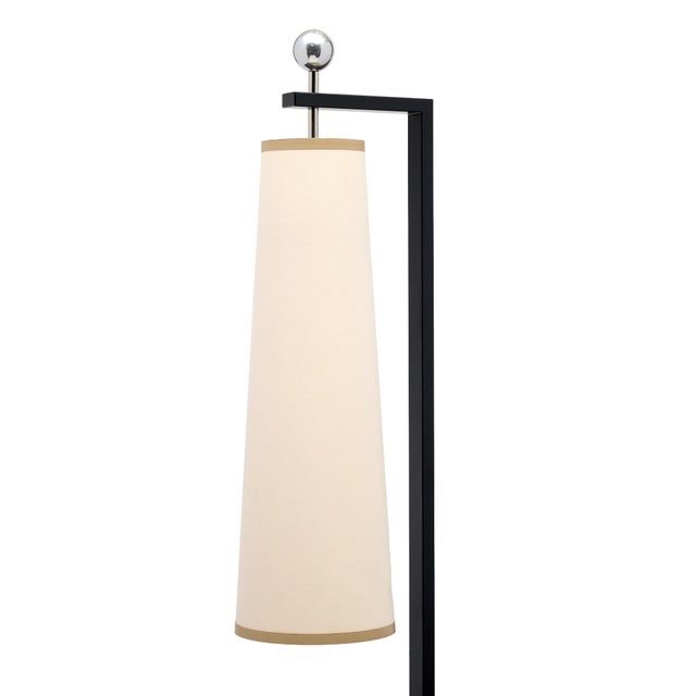 Metal Italian Floor Lamp, Postmodern, in the Style of Goffredo Reggiani, 1980s For Sale - Image 7 of 9