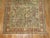Textile Early 20th Century Zabihi Collection Gray Animal Motif Turkish Fine Sivas Rug - 4'4" x 5'5" For Sale - Image 7 of 8