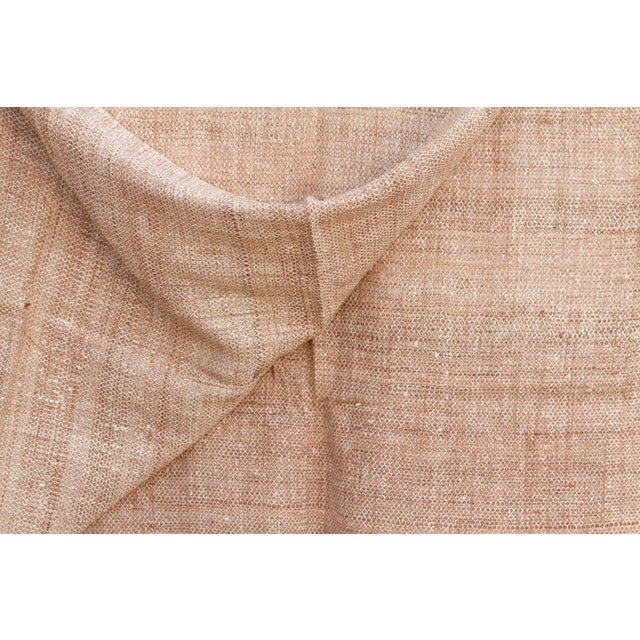 Organic Peace Silk Throw, Assam Sand Dune For Sale - Image 4 of 5
