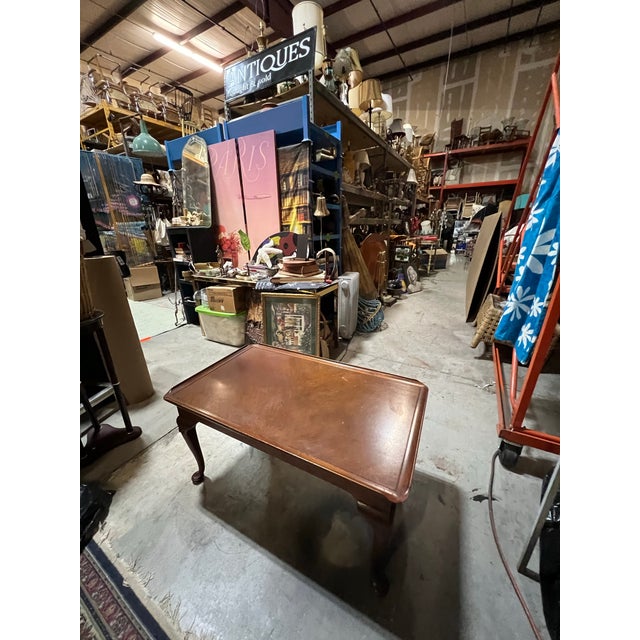 Wood 1970s Wooden Coffee Table With Extendable Trays For Sale - Image 7 of 9