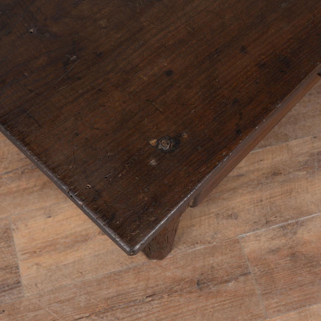 Wood Early 19th Century Rustic Coffee Table With Two Drawers From Portugal For Sale - Image 7 of 18