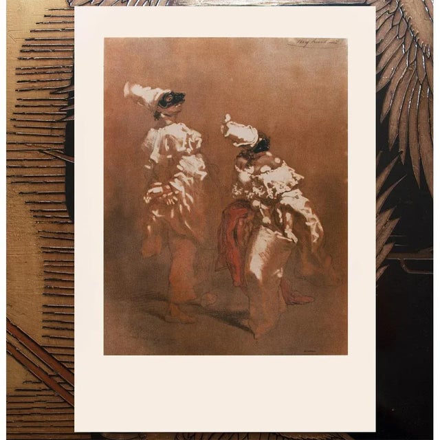 “My Husband!” by Gavarni, 1959 After Large Vintage Lithograph For Sale - Image 10 of 13