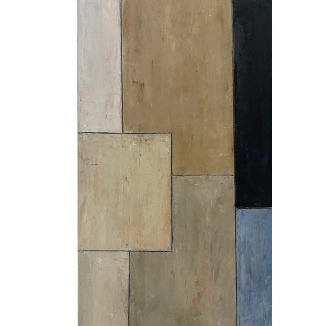 2020s Contemporary Abstract Geometric Oil Painting by Stephen Cimini For Sale - Image 5 of 10