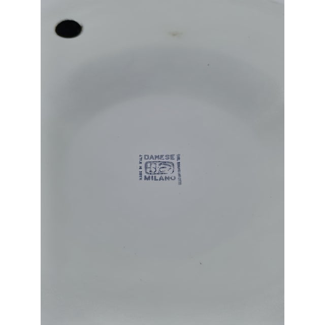 1960s Barbados White Ashtray by Angelo Mangiarotti for Danese, Italy, 1960s For Sale - Image 5 of 11