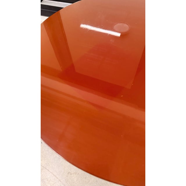 Bill Sofield for Baker Round Lacquered Side Table With Lower Shelf For Sale - Image 10 of 10