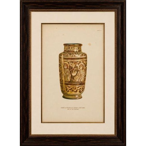 Title: Rare Lustreware Albarello Chromolithograph, Henry Wallis, 1899 : An exceptionally rare original chromolithographic...