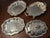 Metal Antique English Silver-Plate Four Piece Entre’e Servers, Sheffield For Sale - Image 7 of 11