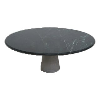 Mid 20th Century Verde Marble Coffee Table For Sale