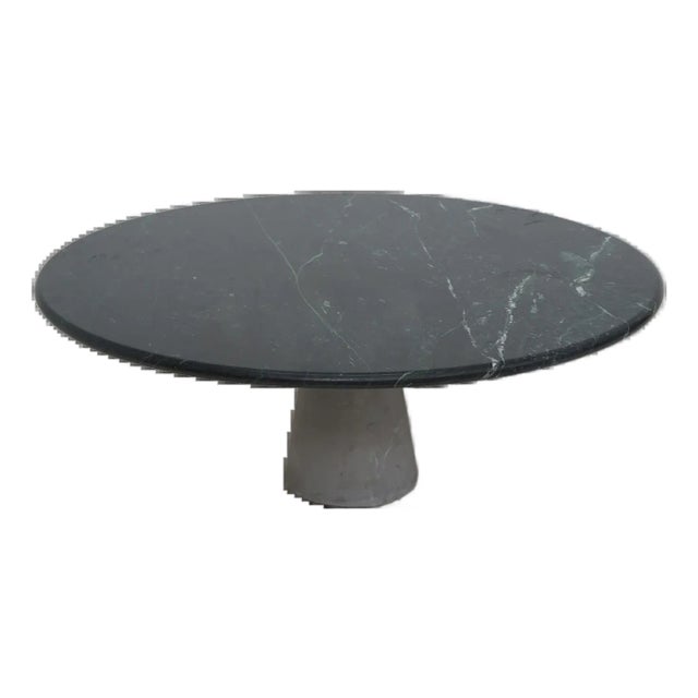 Mid 20th Century Verde Marble Coffee Table For Sale