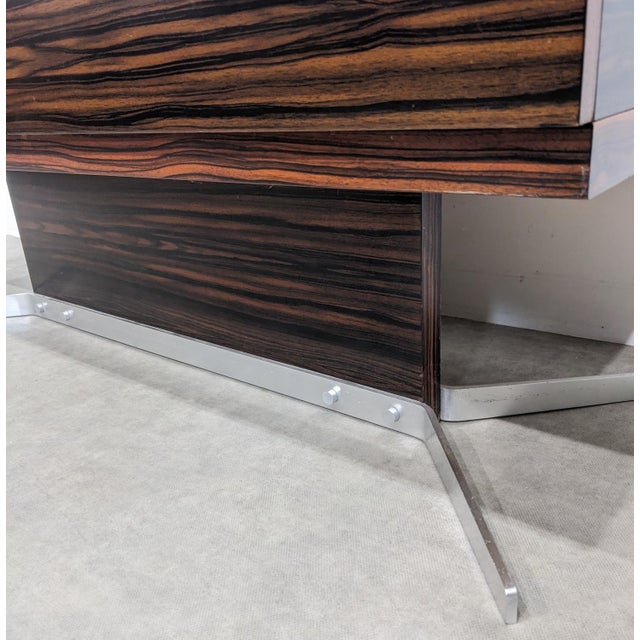 1970s Vintage Space Age Lowboard, 1970s For Sale - Image 5 of 7