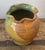 Vintage Original Studio Pottery Ruffle Vase For Sale In West Palm - Image 6 of 12
