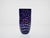 1980s Murano Glass Vase with Floating Murrine Mosaic in Blue and Red, 1980s For Sale - Image 5 of 18