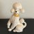 Vintage Large Ceramic French Poodle With Collar Figurine Statue For Sale - Image 4 of 13