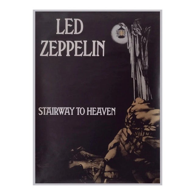 1971 Led Zeppelin Stairway to Heaven Poster For Sale