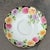 Paragon Mums Pattern Teacup and Saucer, Circa 1950 For Sale - Image 4 of 4
