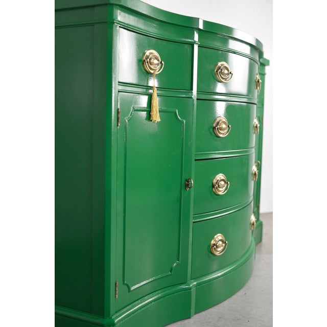 Mid Century Federal Style Buffet Console Travis Court Collection by