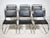 Bauhaus MR10 Cantilever Chairs in Tubular Steel and Leather by Ludwig Mies van der Rohe for Thonet, 1970s, Set of 6 For Sale - Image 9 of 13