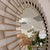 Contemporary Sagebrook White Marble Tiled Mirror For Sale - Image 3 of 4