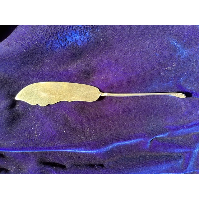 Antique Victorian William Rogers & Son Silver-Plated Fish Knife For Sale - Image 4 of 9