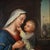 Religious Antique 19thc Portrait of Madonna & Child Oil Painting German School Religious Scene of Virgin Mary & Jesus For Sale - Image 3 of 11