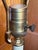Brass Late Twentieth Century Gold and Black Neoclassical Style Buffet Lamp From the Bombay Company For Sale - Image 8 of 10