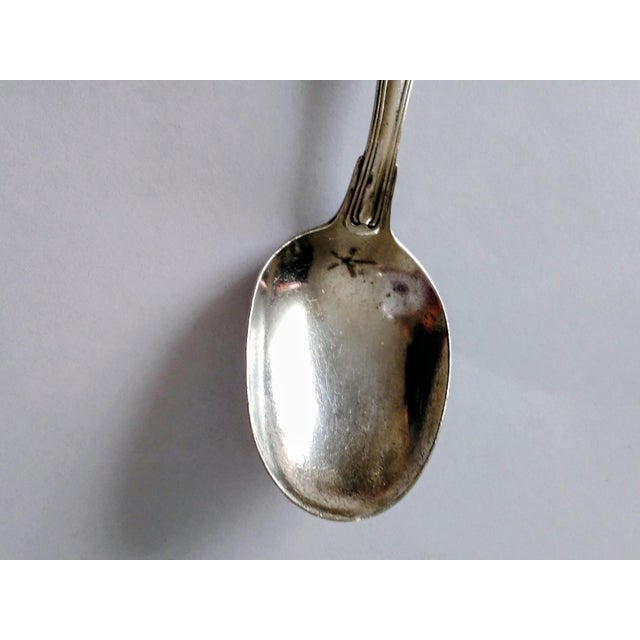 Gorham Silver Co. Early 20th Century Old French by Gorham Sterling Silver Baby Spoon For Sale - Image 4 of 7