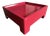 Red Fiberglass Coffee Table, 1960s For Sale