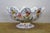 Antique Italian Nove Majolica Scalloped Footed Centerpiece Monteith Bowl 18" For Sale - Image 4 of 18