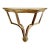 Vintage Brass Wall Shelf For Sale
