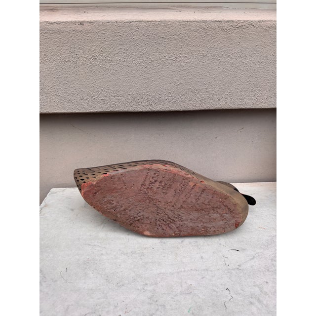 Art Deco French Hand Painted Wood Duck Decoy For Sale In Austin - Image 6 of 6