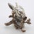 Metal Vintage Italian Handmade Genuine Silver & Brass Rabbit Bunny Figurine Miniature For Sale - Image 7 of 10