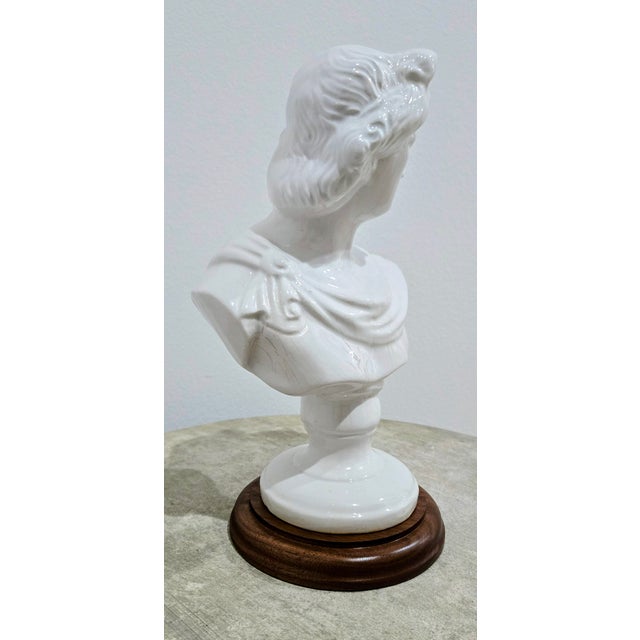 Italian Casa Cameri Marcialla Red Wine Lady Bust Decanter – Fort Worth Import For Sale - Image 4 of 9